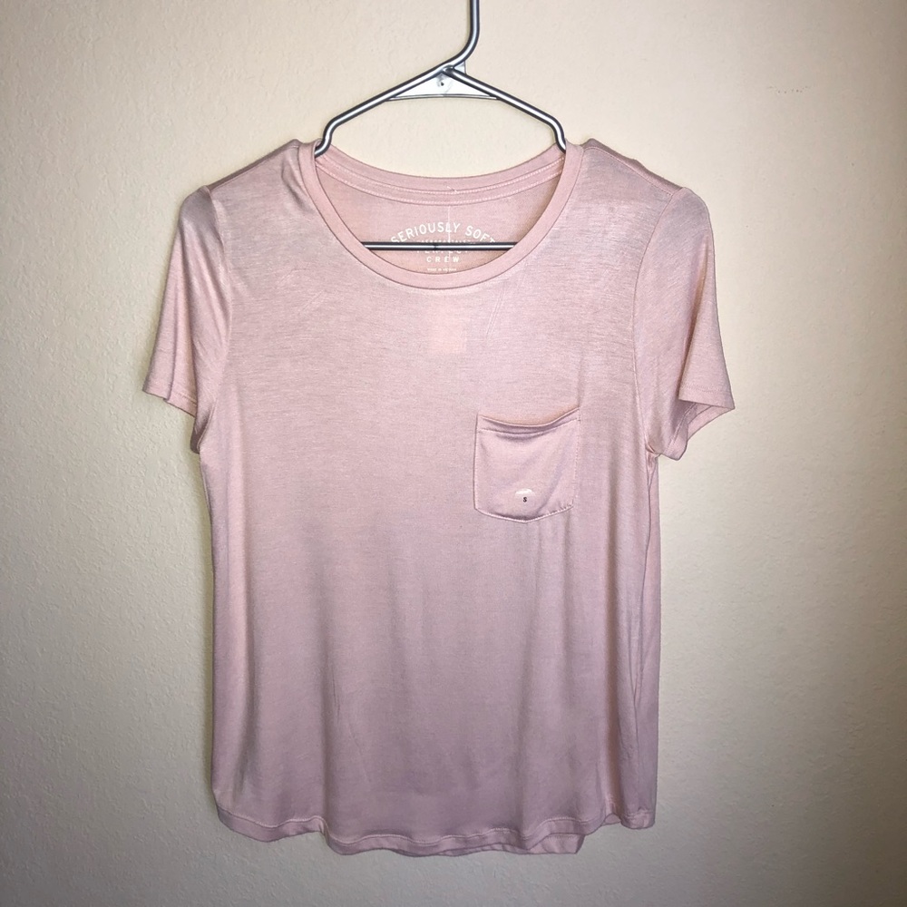 Blush soft crew t shirt Aeropostale